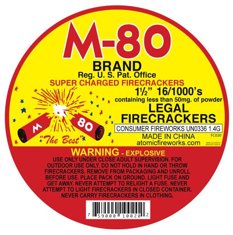 M80 FIRECRACKERS
